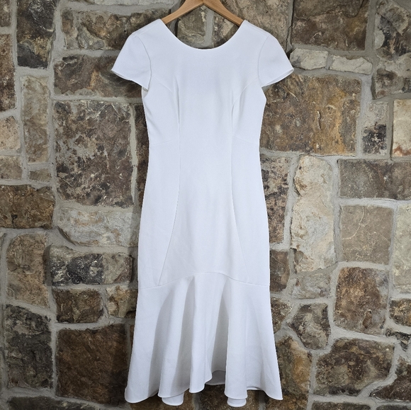 NEW Amanda Uprichard Evalina Ivory White Dress - Picture 2 of 7